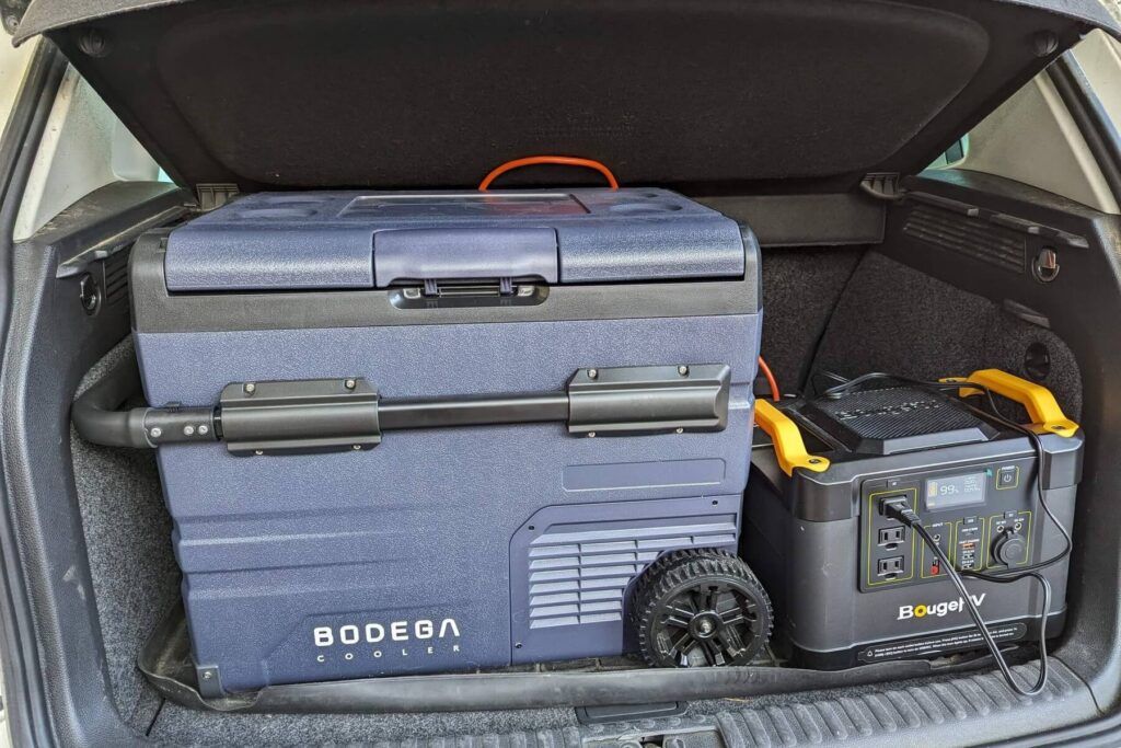 car fridge install