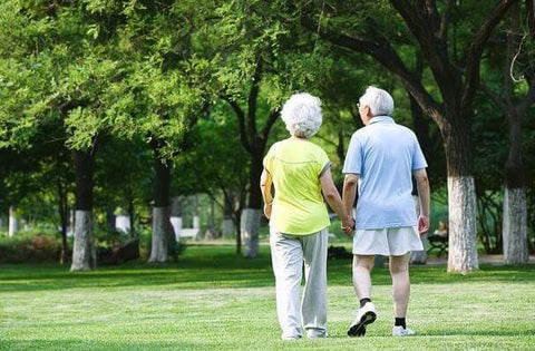 seniors walking