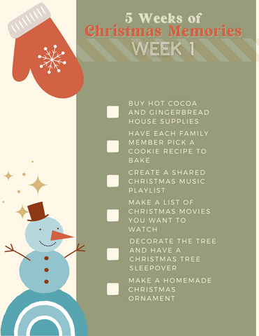 5 Weeks of Christmas Memories