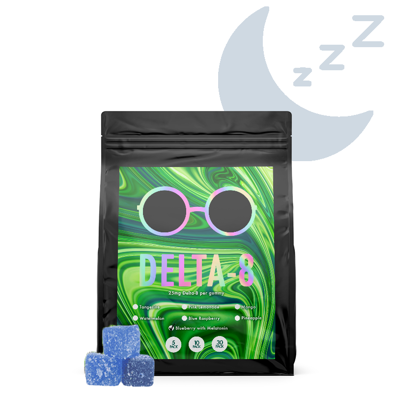 delta 8 with melatonin with sleep