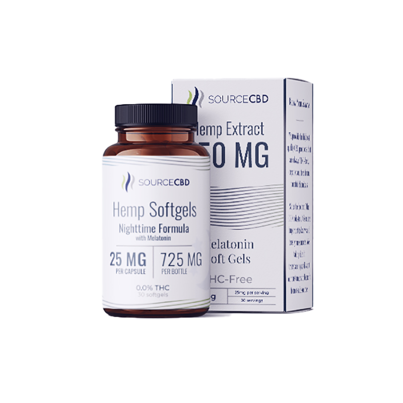 cbd softgels with melatonin for sleep