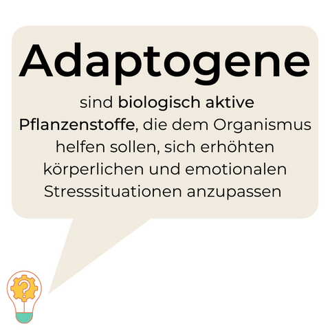 Explanation What are adaptogens