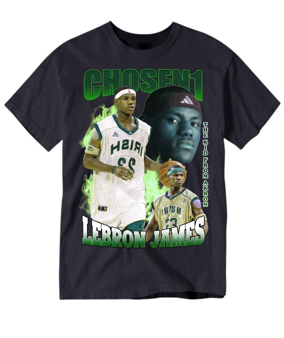 Lebron James "Chosen1" Bootleg T-Shirt