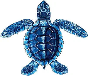 5" x 5" Baby Turtle C Blue Mosaic Pool Tile - Aabaco Store - Blue Pool Tile