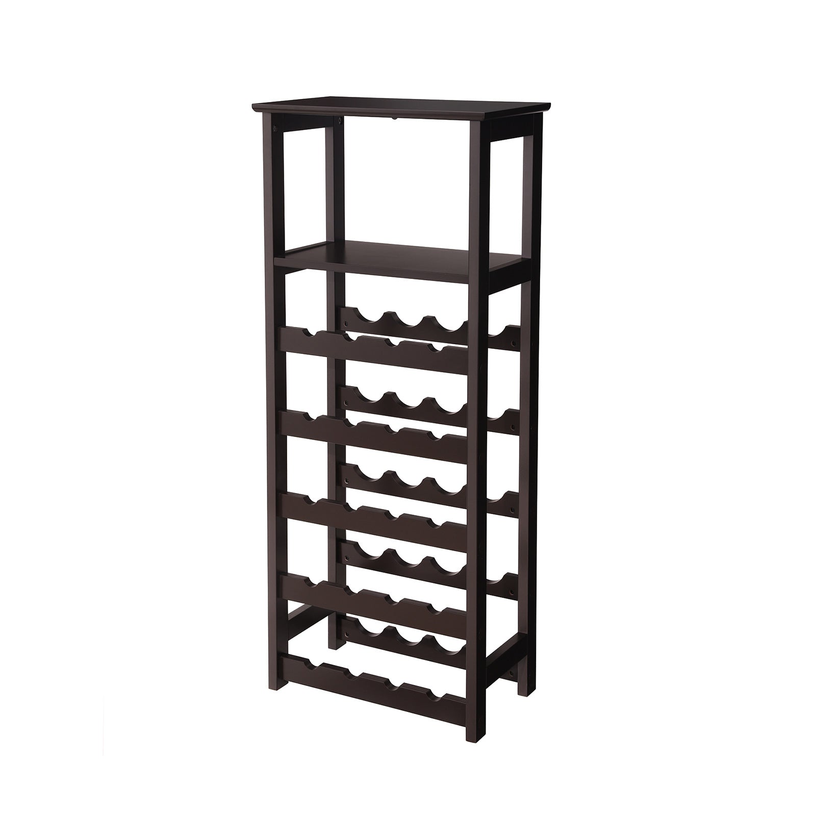 Wooden Display Wine Rack