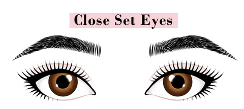 Close set eyes LeCil DIY eyelash extensions