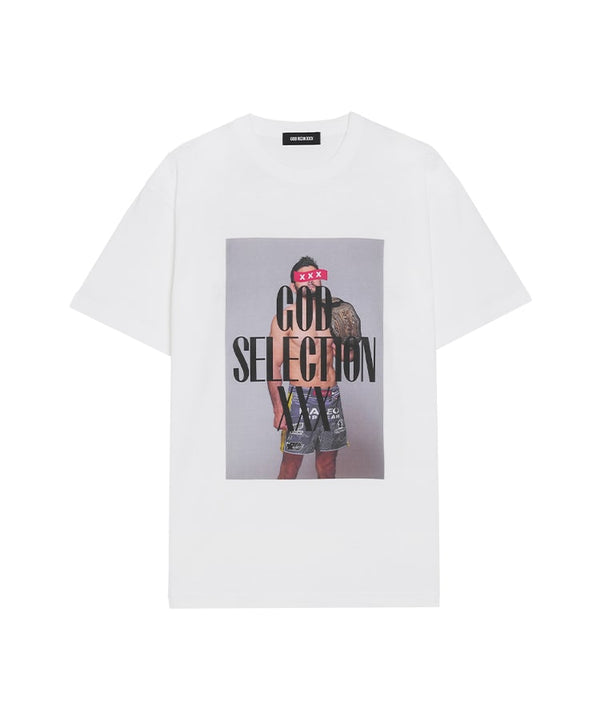 GOD SELECTION XXX × RIZIN クレベル・コイケ Tシャツ / WHITE