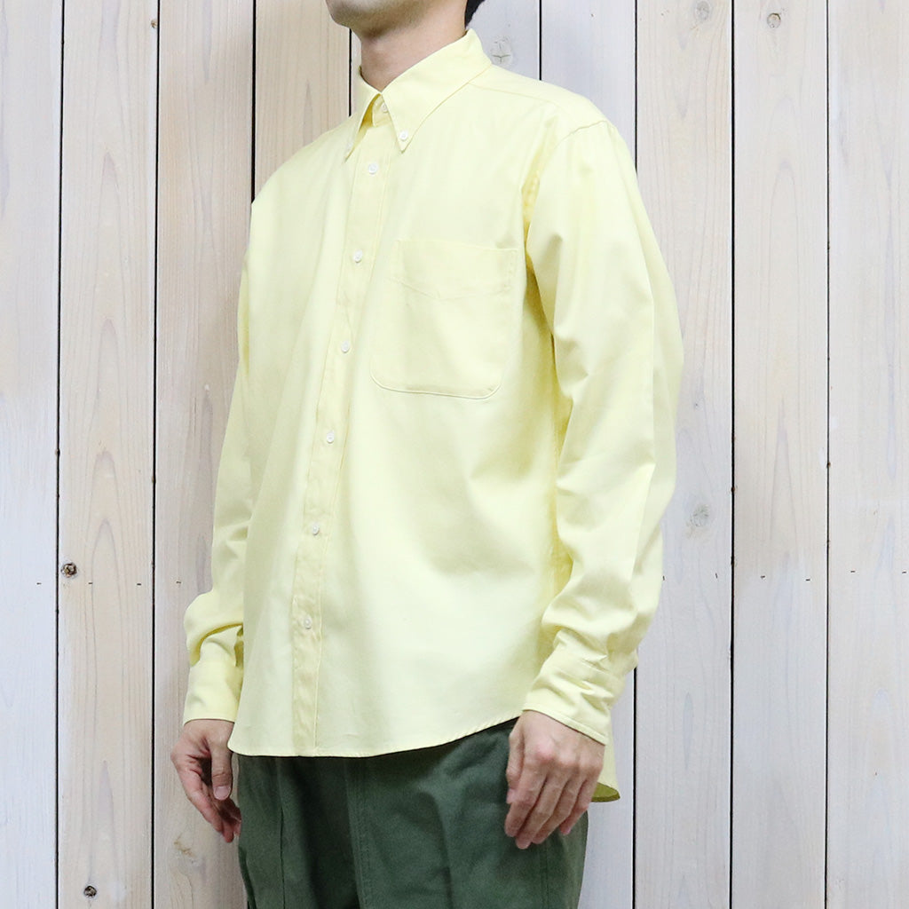 Kaptain Sunshine『Relaxed Polocollar Shirt』(YELLOW) – Reggieshop