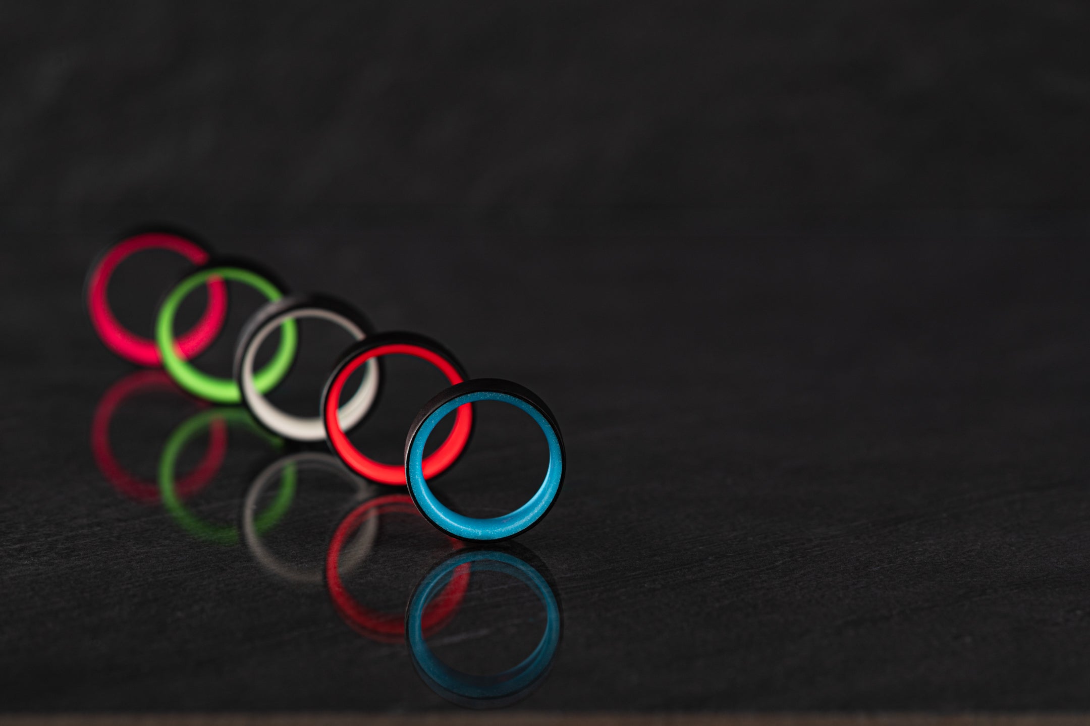 Carbon Fiber Glow Rings – E6 Rings