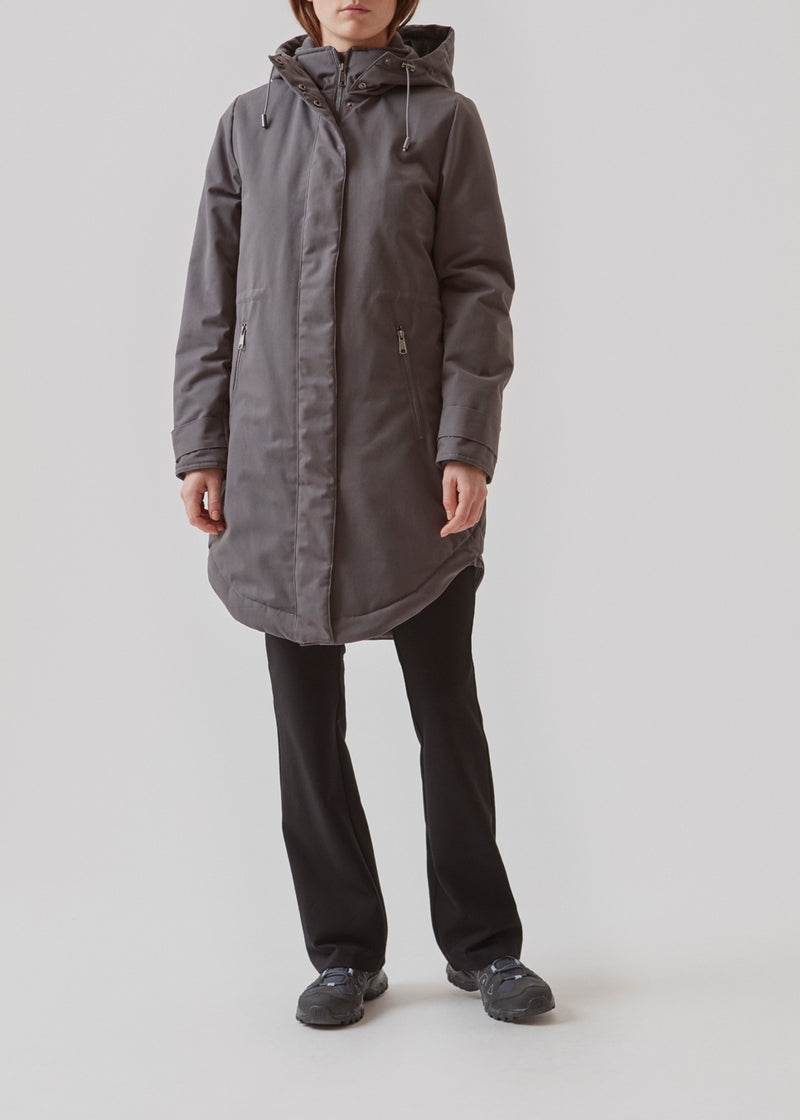 Køb vinterjakke coat Grey Modström DK
