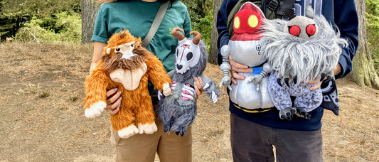 Furry Fellows - Fresno Nightcrawler Mothman Plushies Bundle