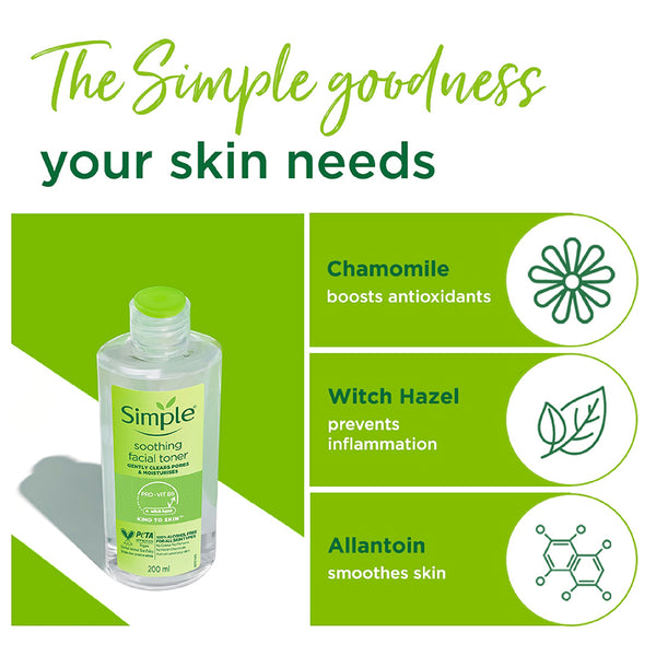 Simple Skincare Kind to Skin Soothing Facial Toner