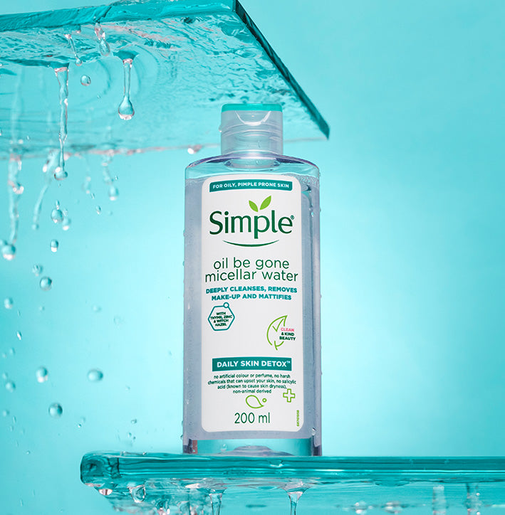 Simple Skincare Daily Skin Detox Oil Be Gone Micellar Water