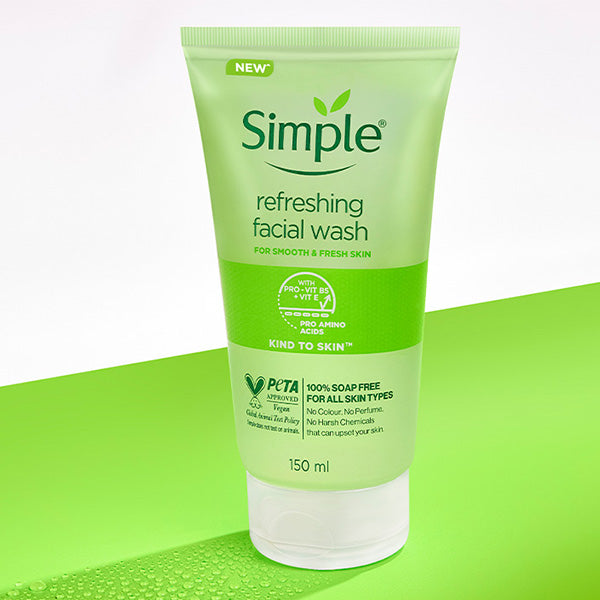 Simple Skincare Refreshing Face Wash