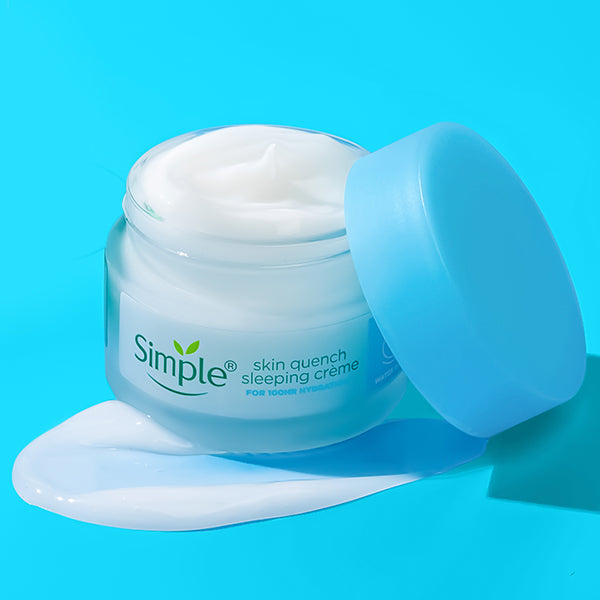 Simple Skincare Water Boost Skin Quench Sleeping Creme