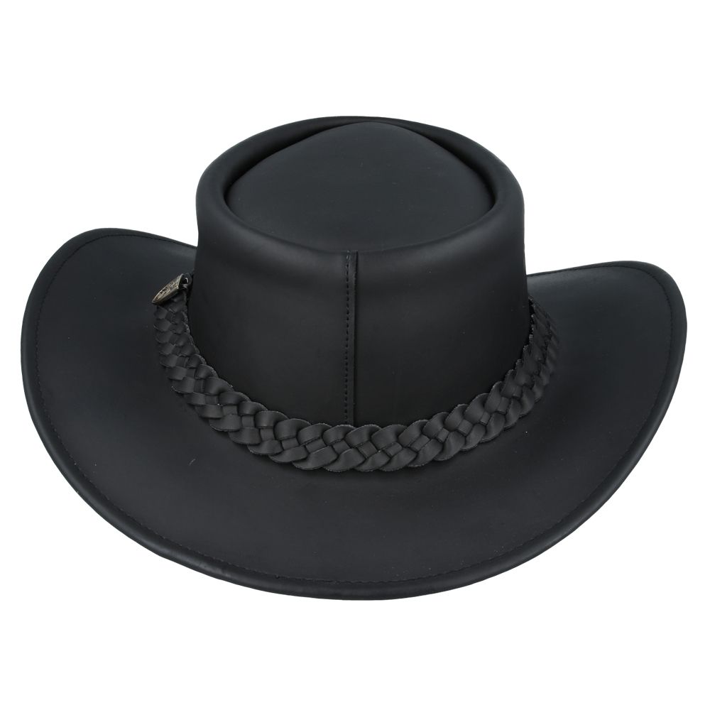 kirurg plantageejer gået vanvittigt Gladwin Bond Australian Style Buffalo Leather Cowboy Hat – Maz London  Official