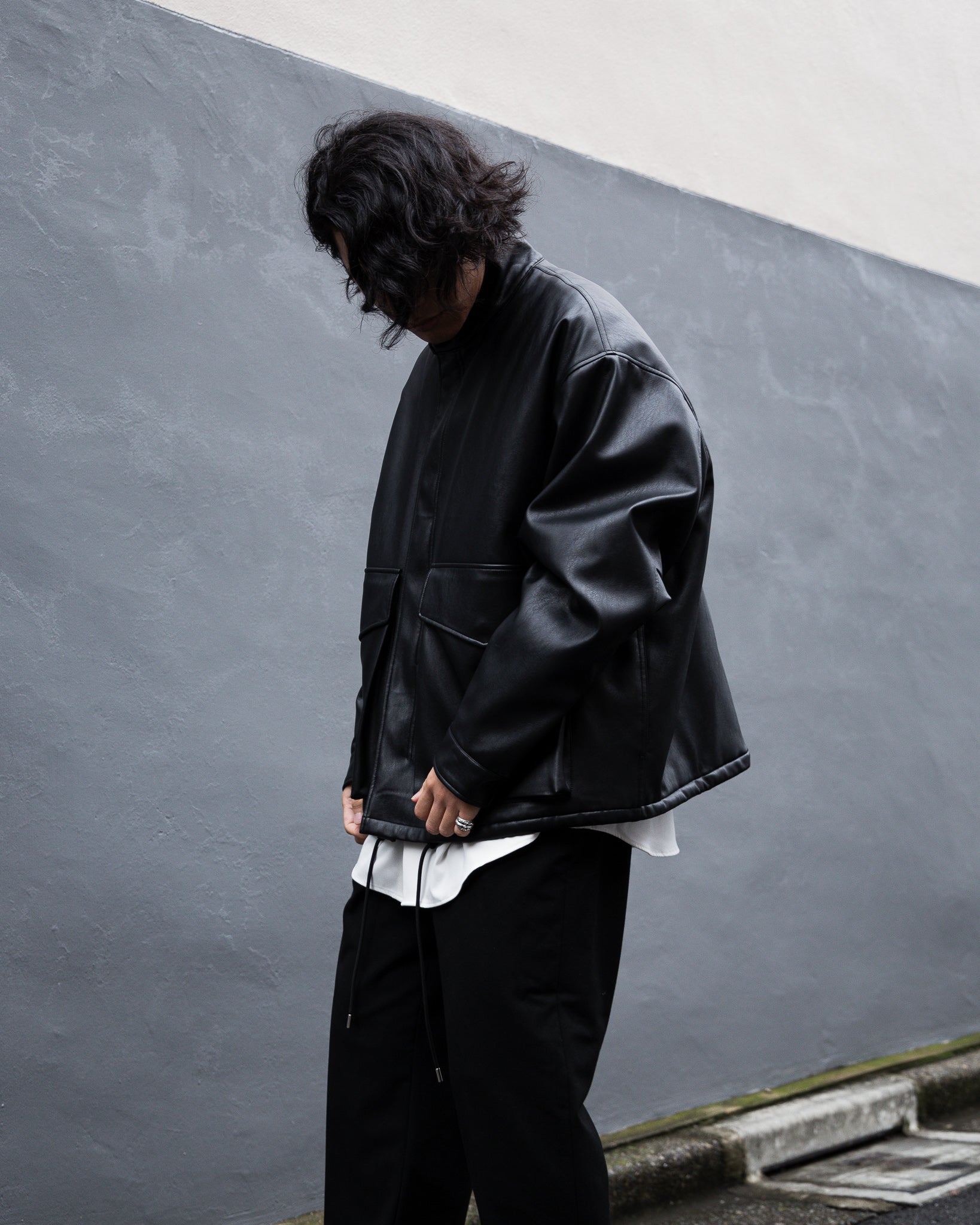 買い限定 PRY plus Leather BDU Jacket シュウト | www.happychild.co