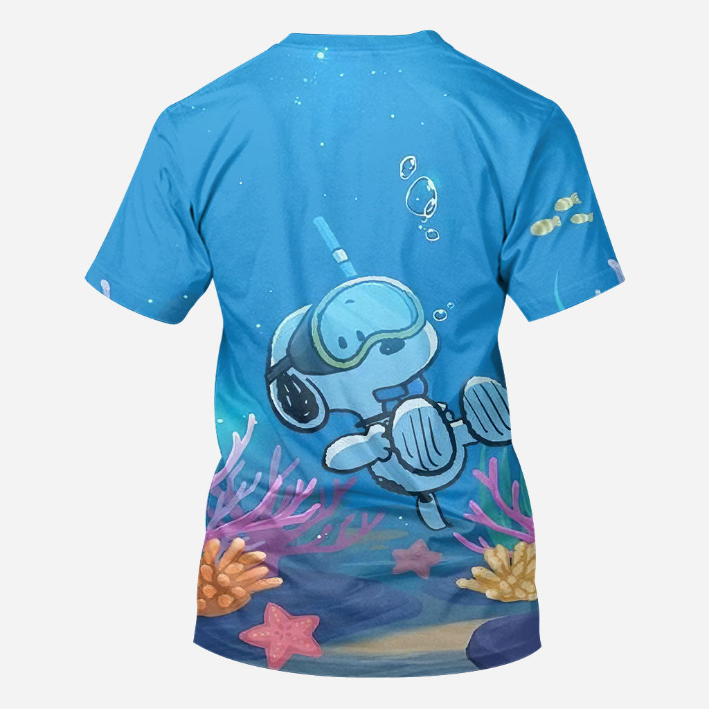 Diving All Over Shirt 0823