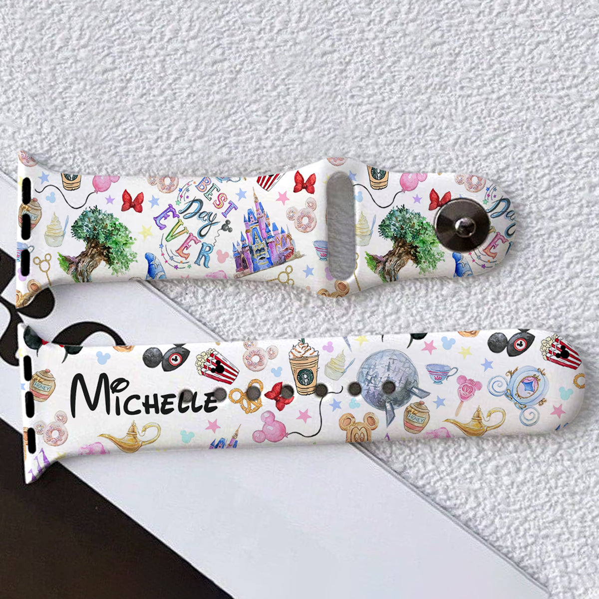 Love Magic Mouse Ears - Personalized Mouse Apple Watch Band