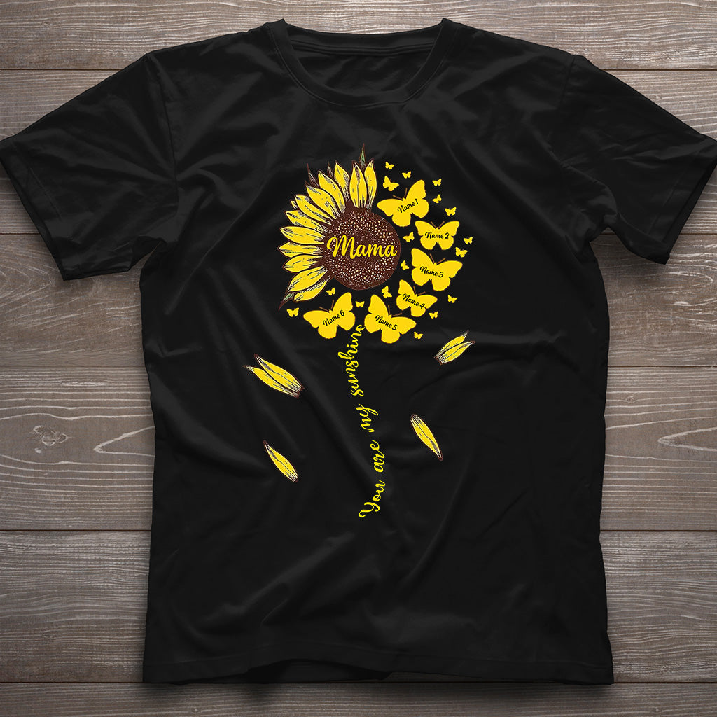 You Are My Sunshine - Gift for mom, grandma - Personalized T-shirt And Hoodie