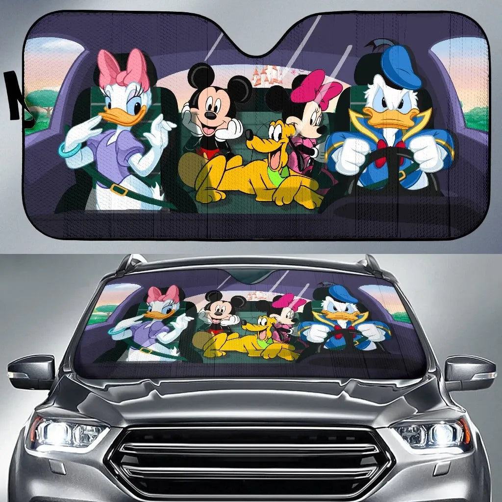 Friends Mouse Car Sunshade 0823