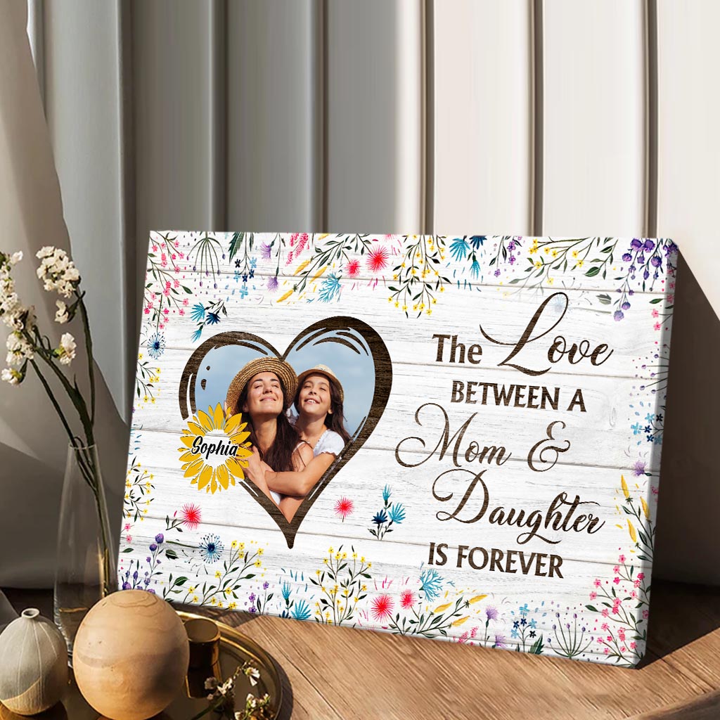 If Moms Were Flowers - Personalized Mother Canvas And Poster
