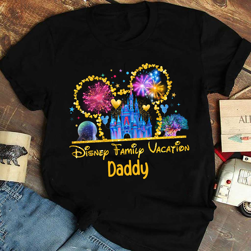 Family Vacation - Personalized Mouse T-shirt and Hoodie