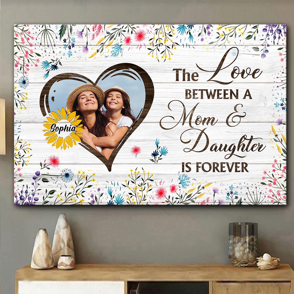 If Moms Were Flowers - Personalized Mother Canvas And Poster