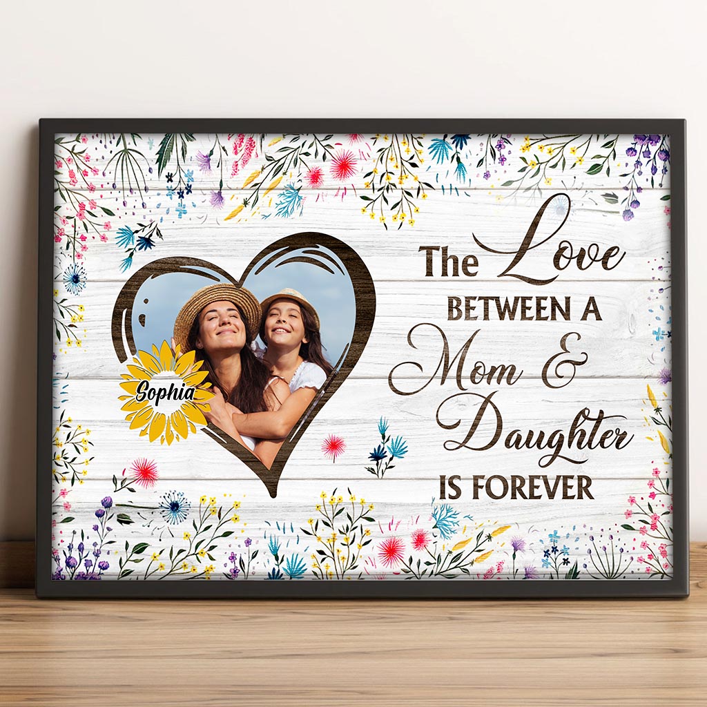 If Moms Were Flowers - Personalized Mother Canvas And Poster
