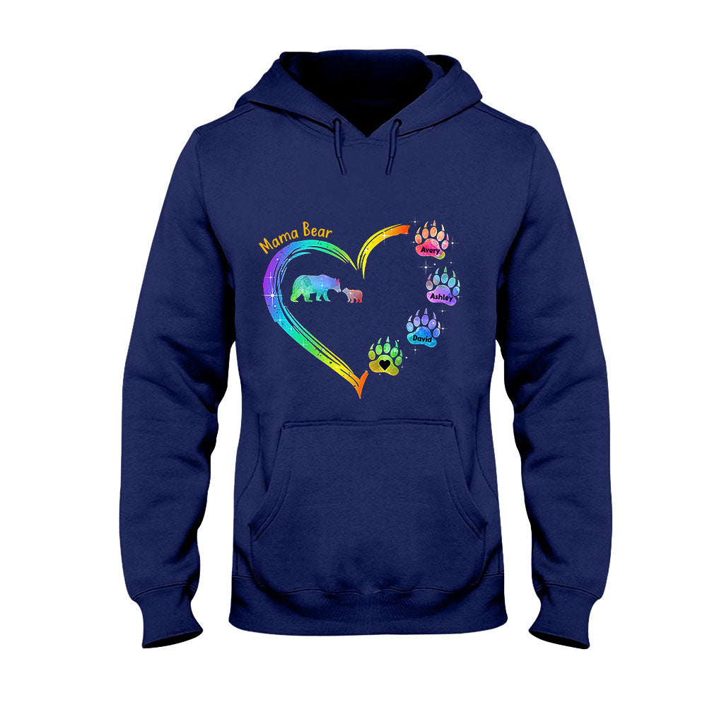 Mama Bear - Personalized Mother's Day Mother T-shirt and Hoodie