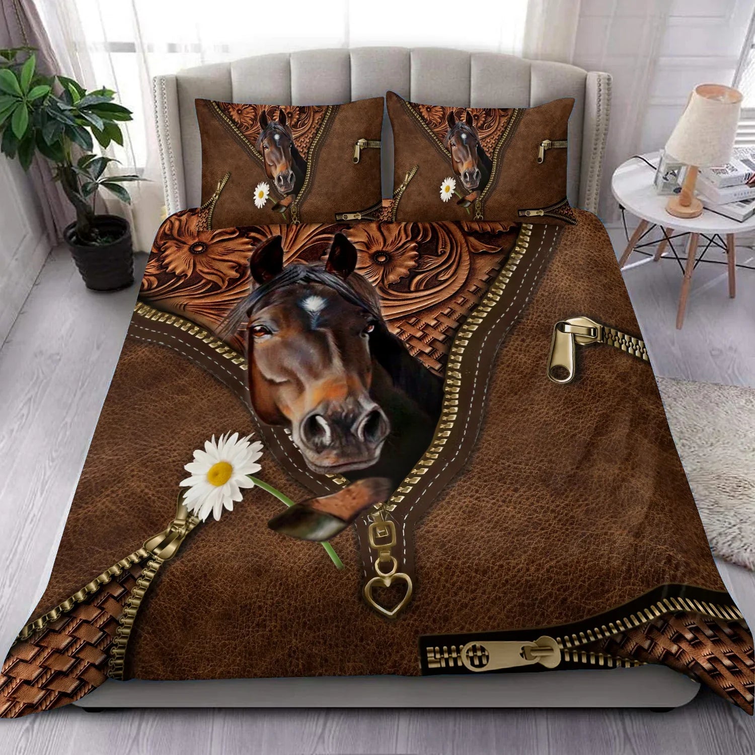 Love Horses Horse Bedding Set 0523