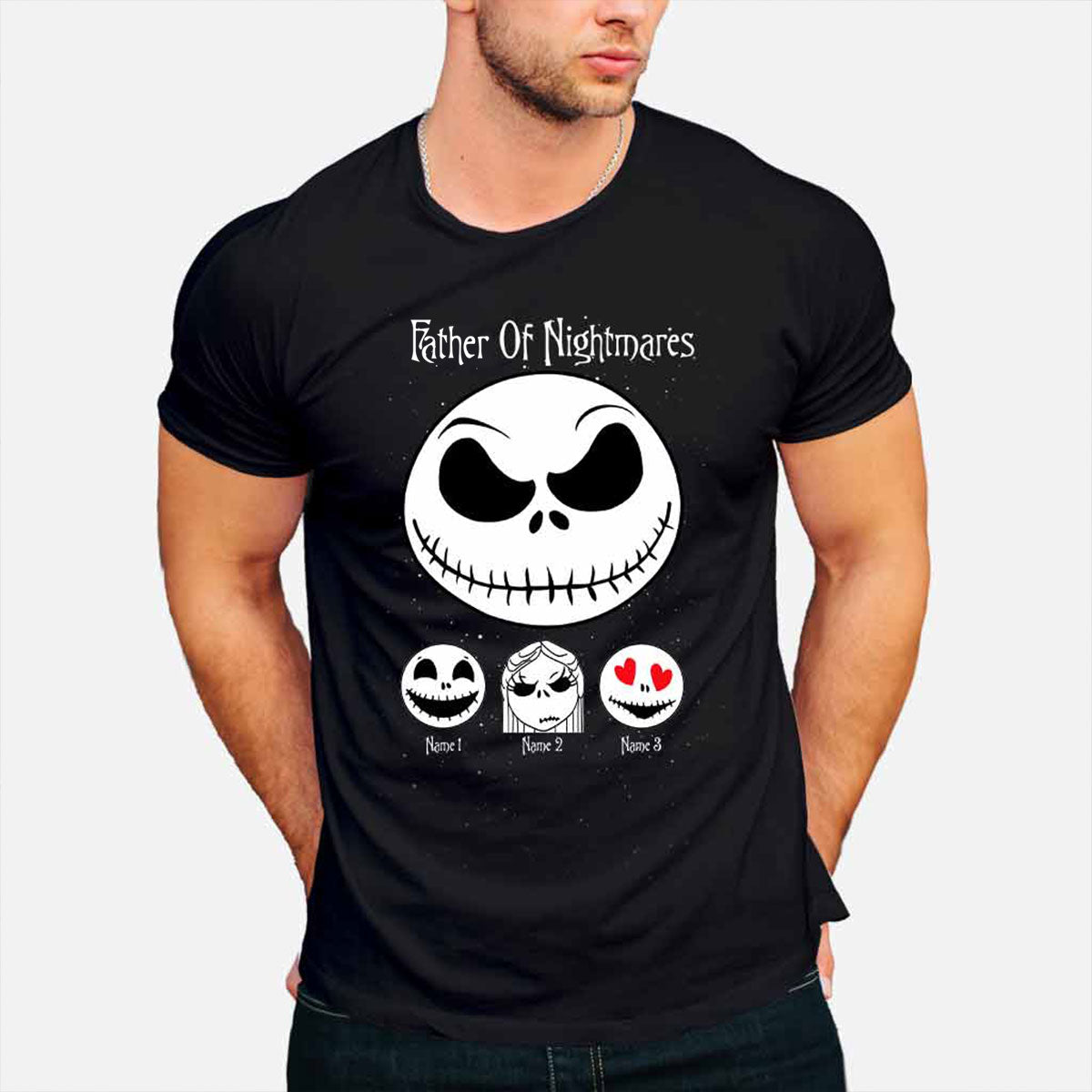 Father/Mother/Grandpa/Grandma Of Nightmares Customized T-shirt and Hoodie