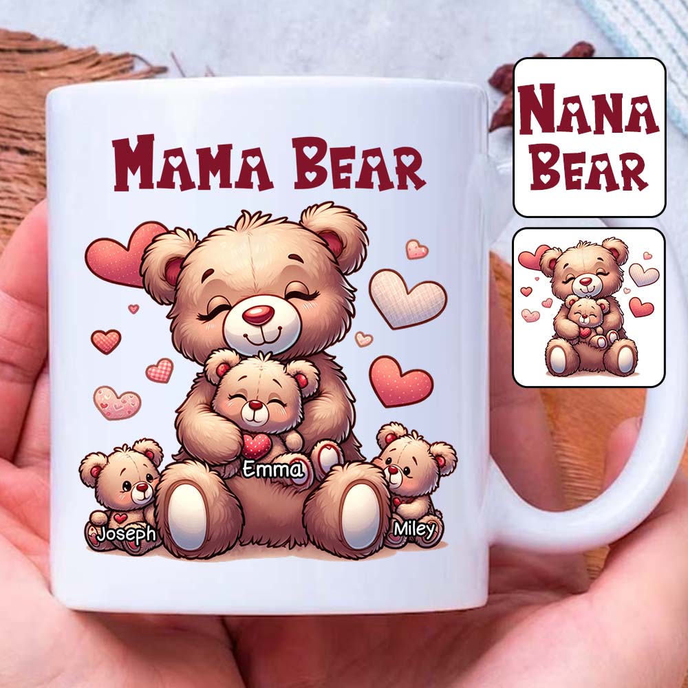 Mama Bear - Personalized Mother Mug