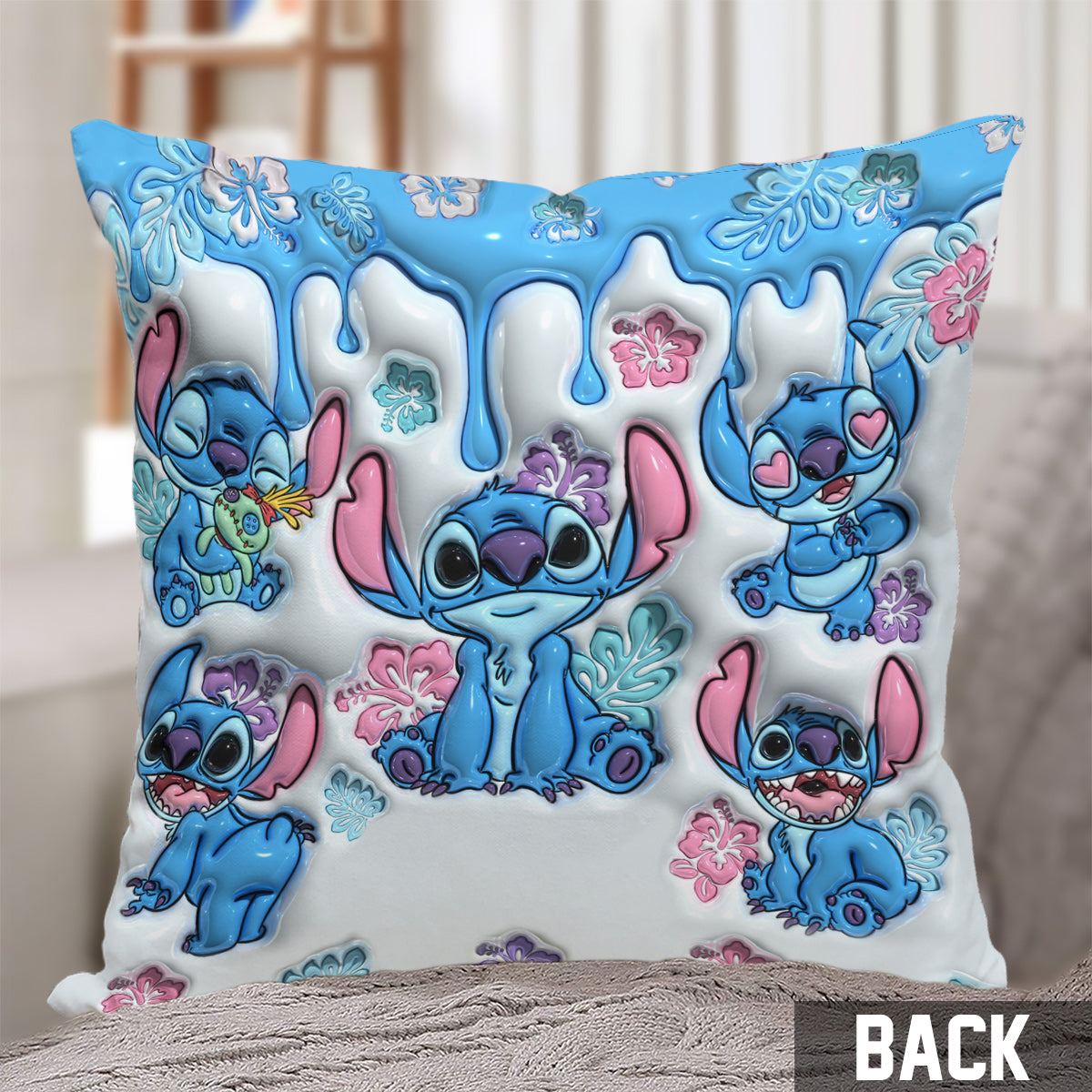 Ohana Means Family - Personalized Ohana Throw Pillow