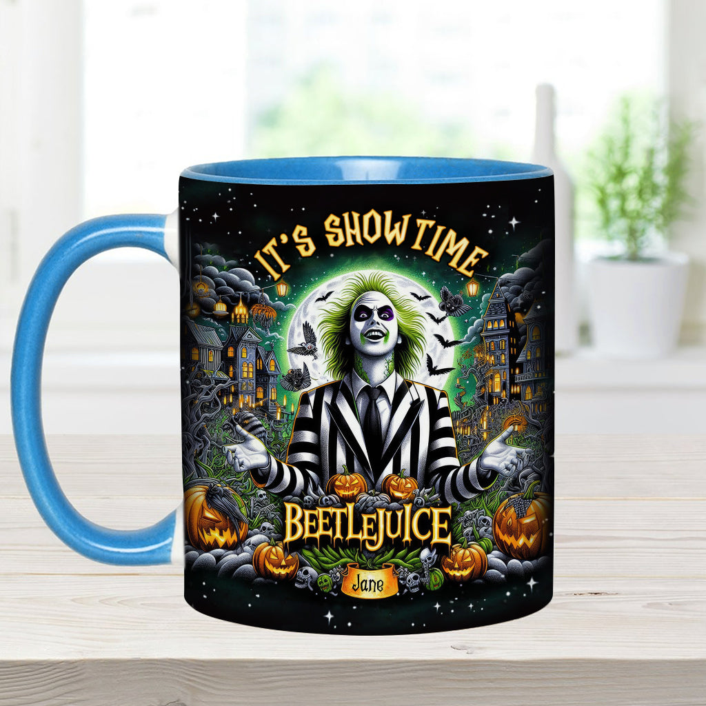 It's Showtime! - Personalized Accent Mug