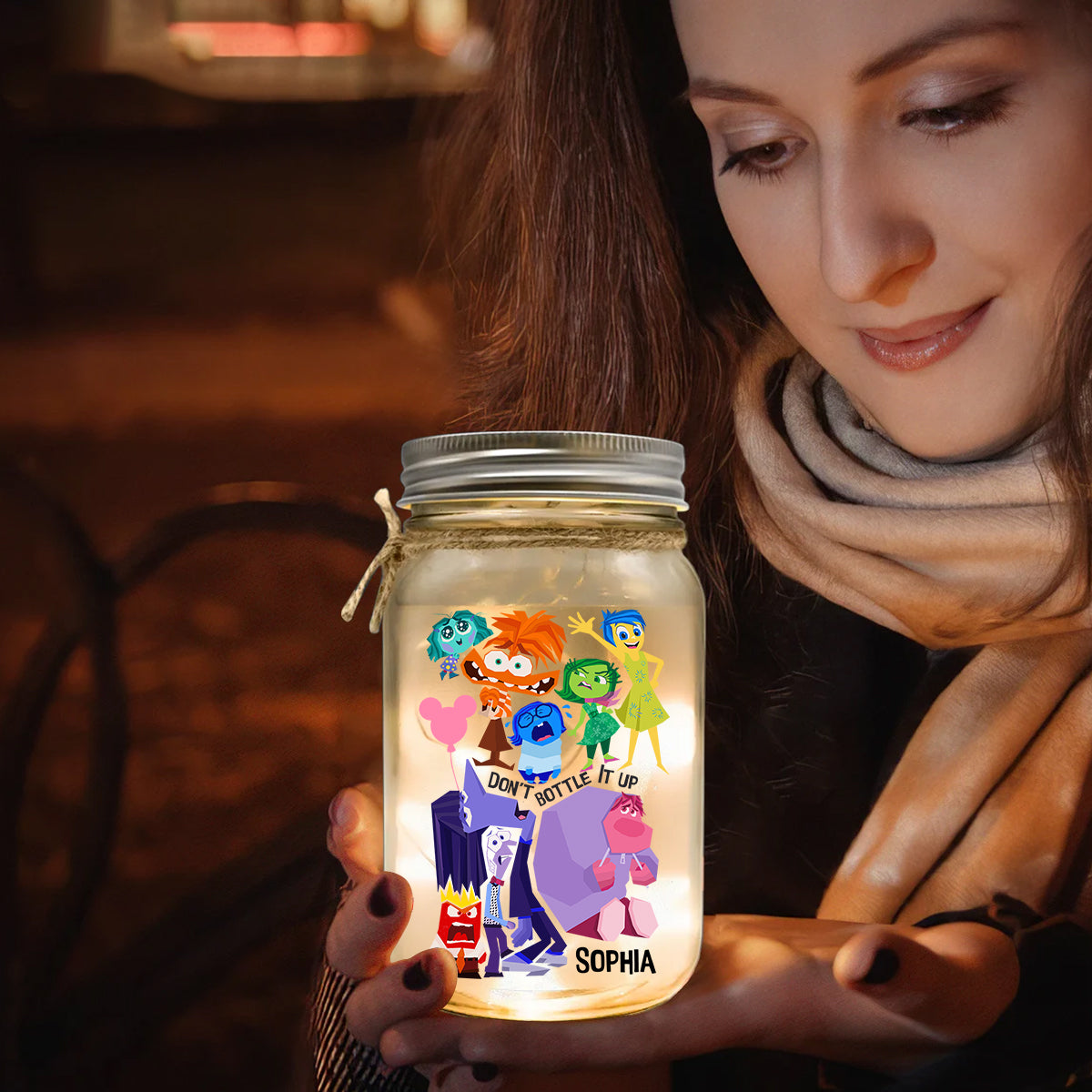 Don't Bottle It Up - Personalized Mason Jar Light