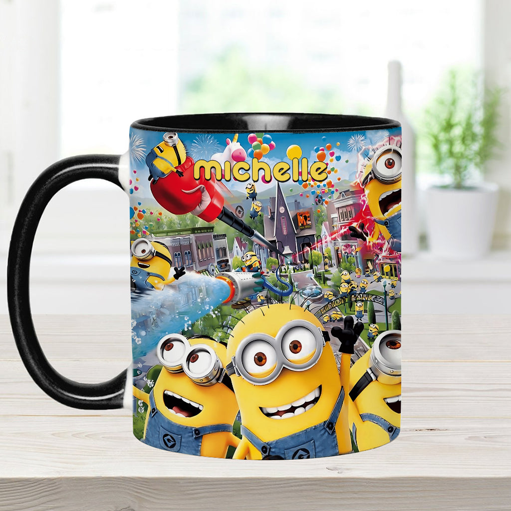 Having Fun - Personalized Accent Mug