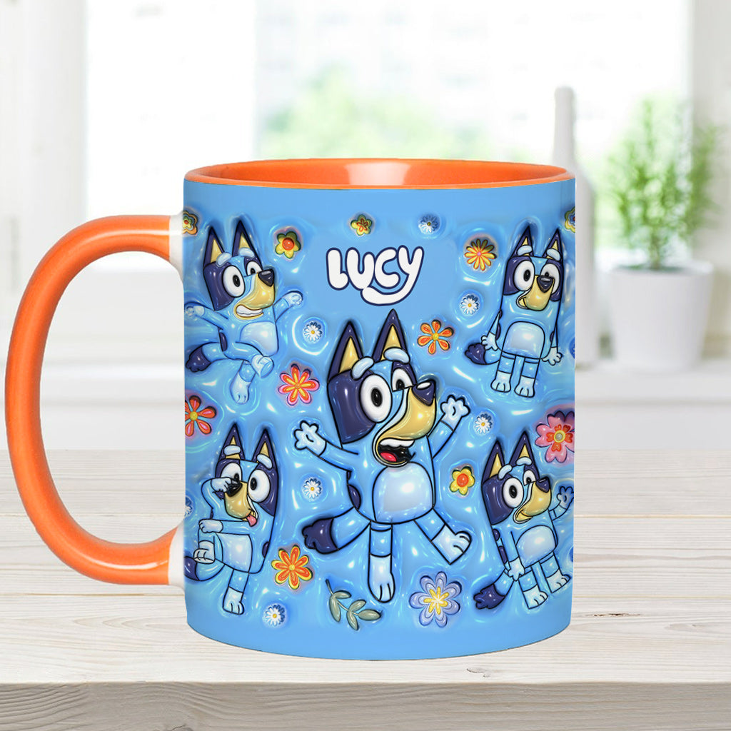 Cool Dog - Personalized Mouse Accent Mug