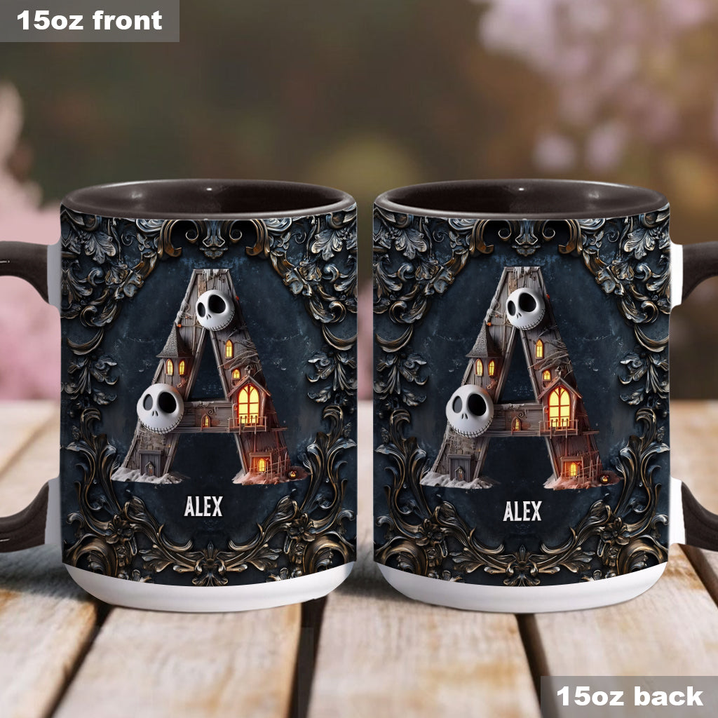 Nightmare Before Christmas - Personalized Nightmare Accent Mug