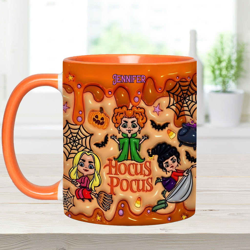 Sisters - Personalized Three Witches Accent Mug