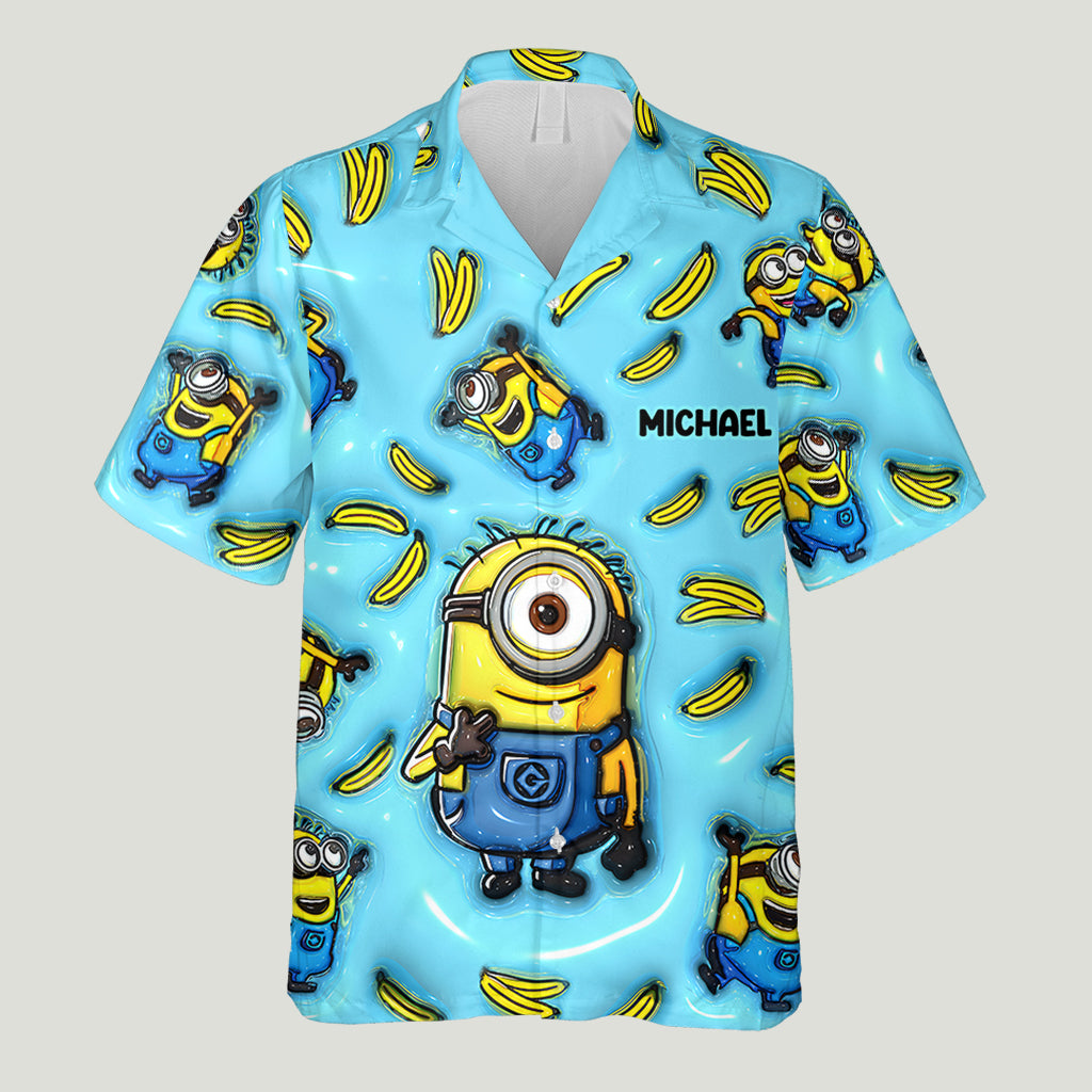 One In The Minion - Personalized Hawaiian Shirt