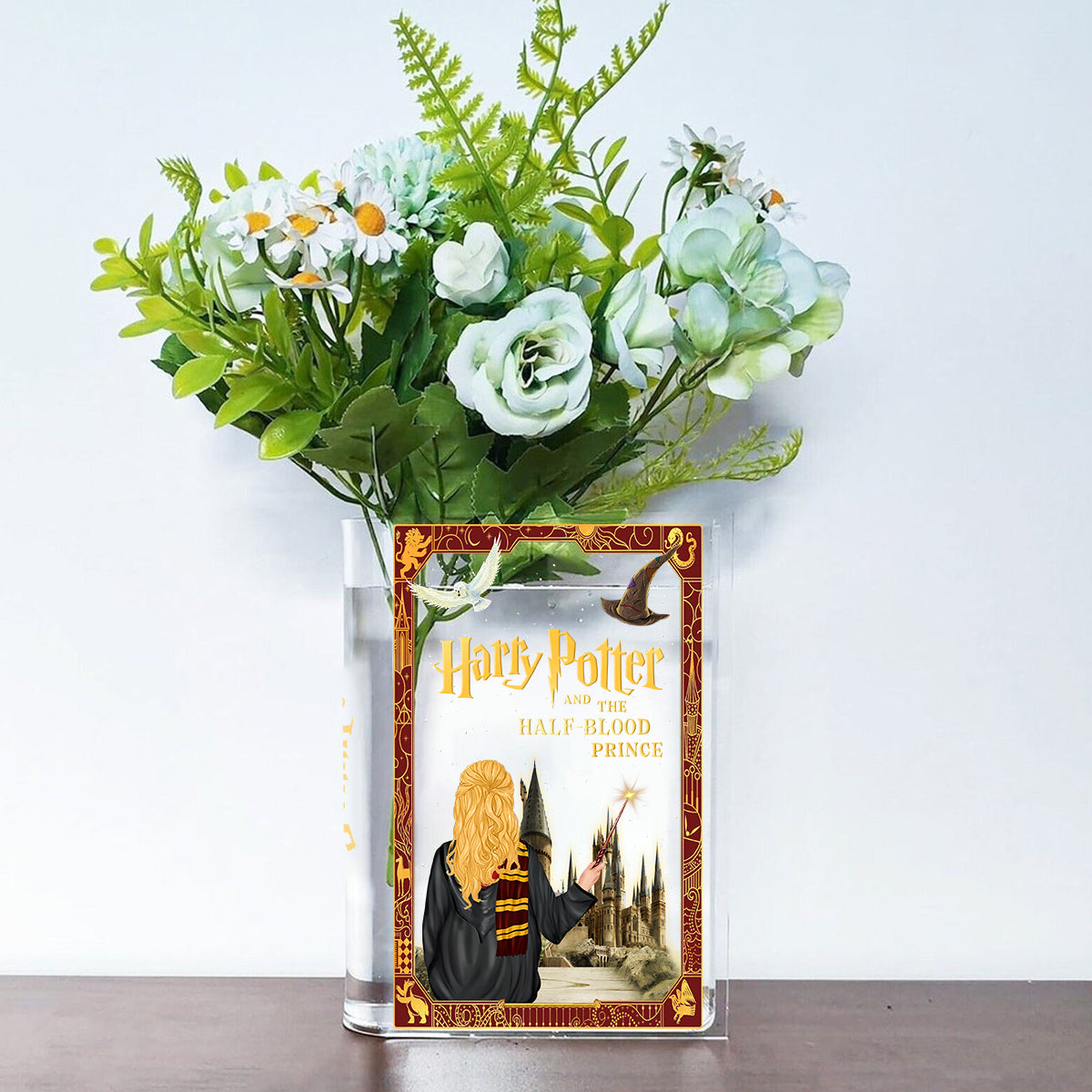 Magic Book - Personalized The Magic World Book Vase