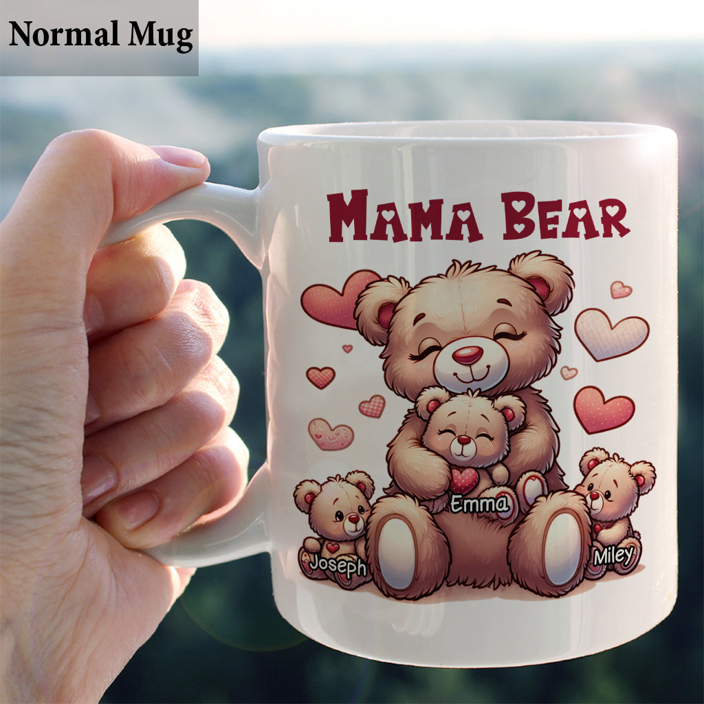 Mama Bear - Personalized Mother Mug