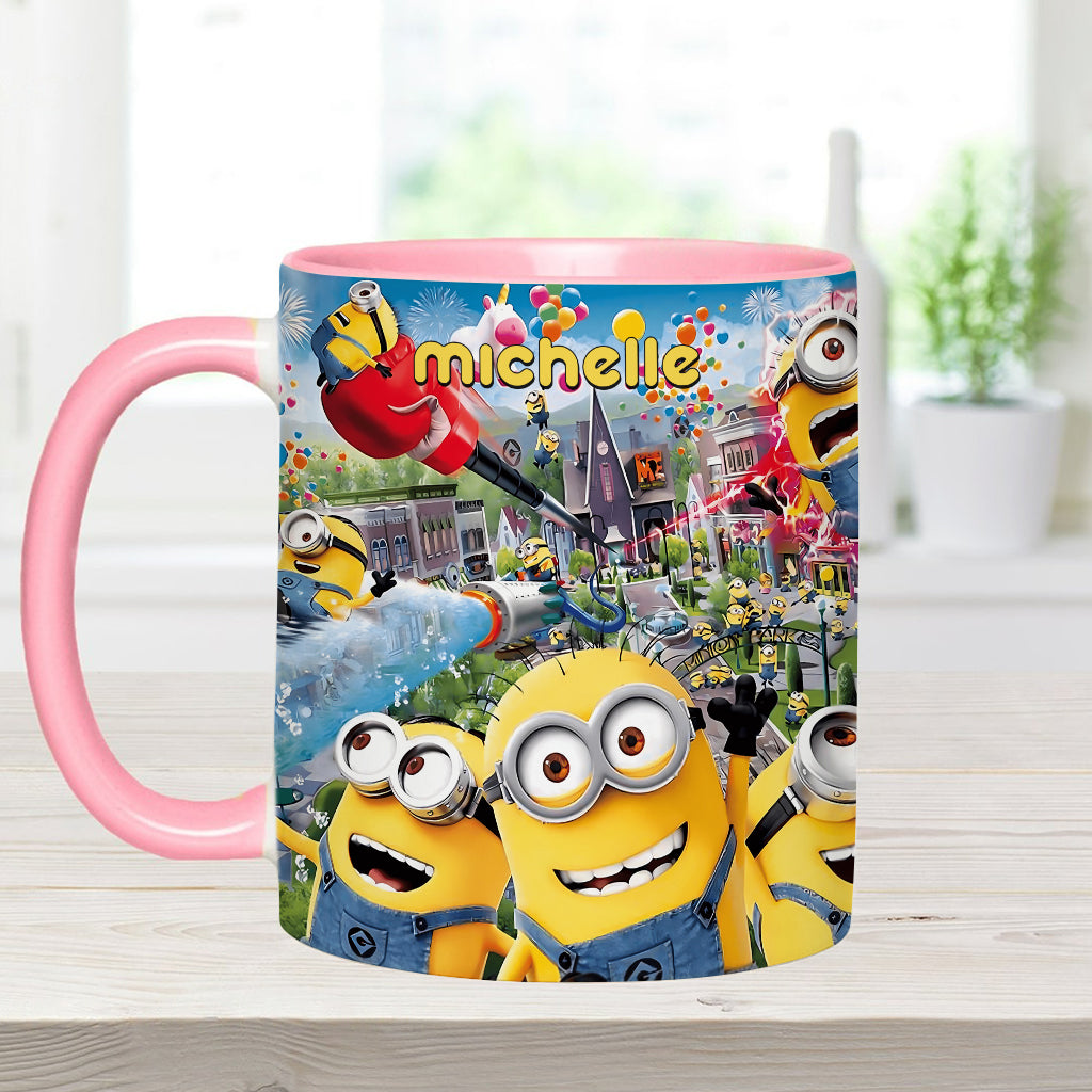 Having Fun - Personalized Accent Mug