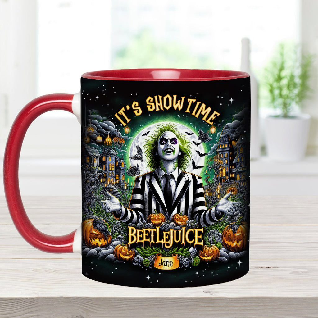 It's Showtime! - Personalized Accent Mug