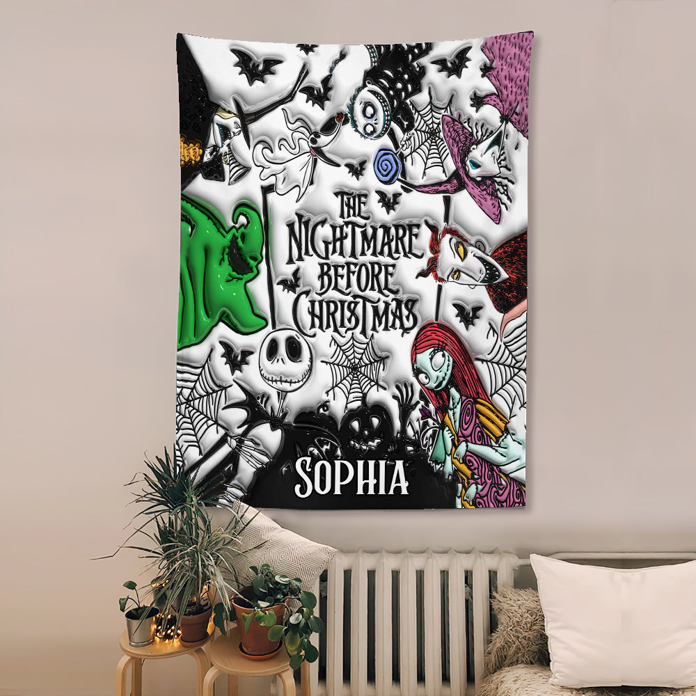 The Nightmare - Personalized Nightmare Wall Tapestry