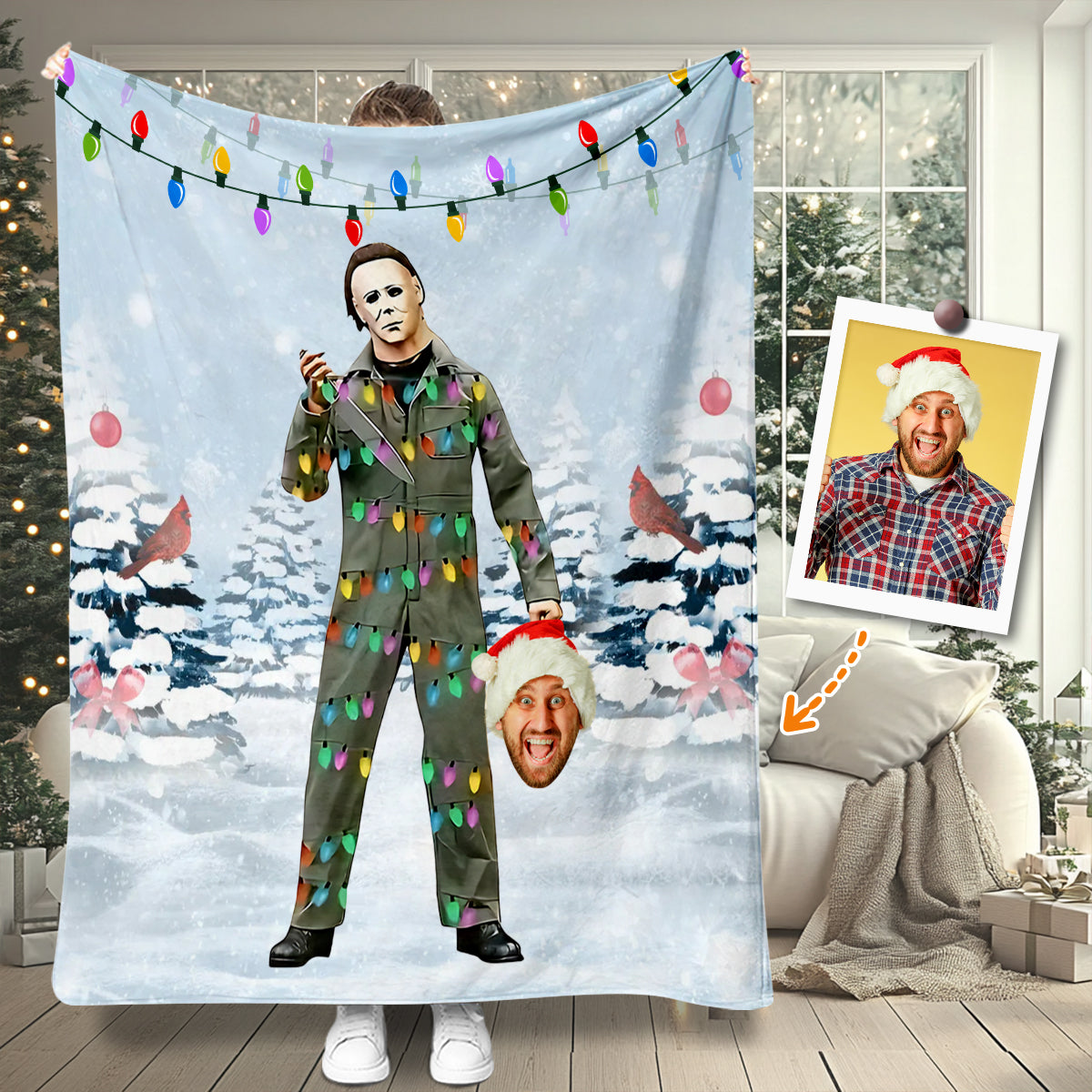 Horror Characte - Personalized Blanket