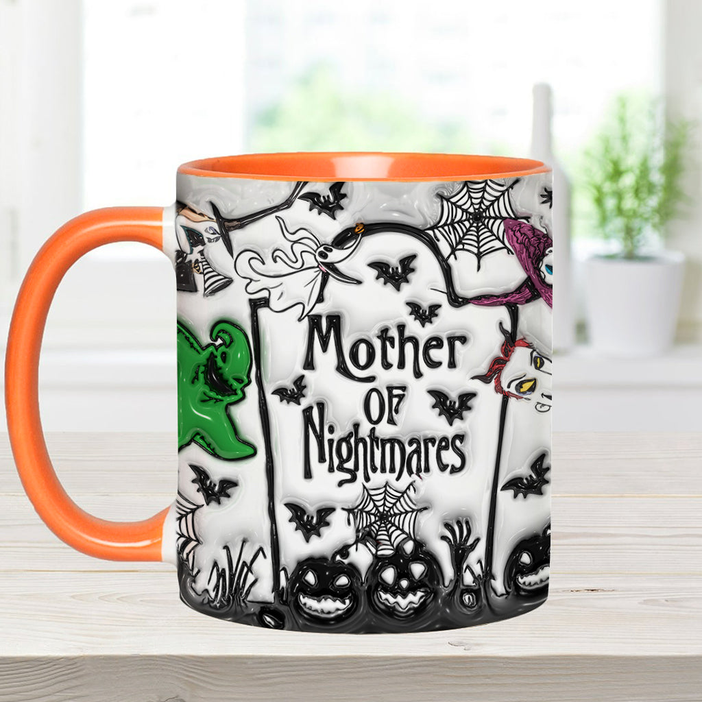 Mother Of Nightmares - Personalized Nightmare Accent Mug