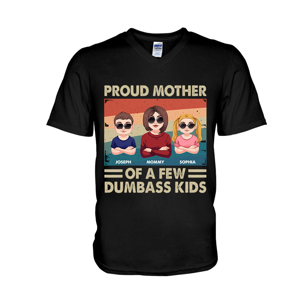 Proud Mother Of A Few Kids - Personalized Mother T-shirt And Hoodie