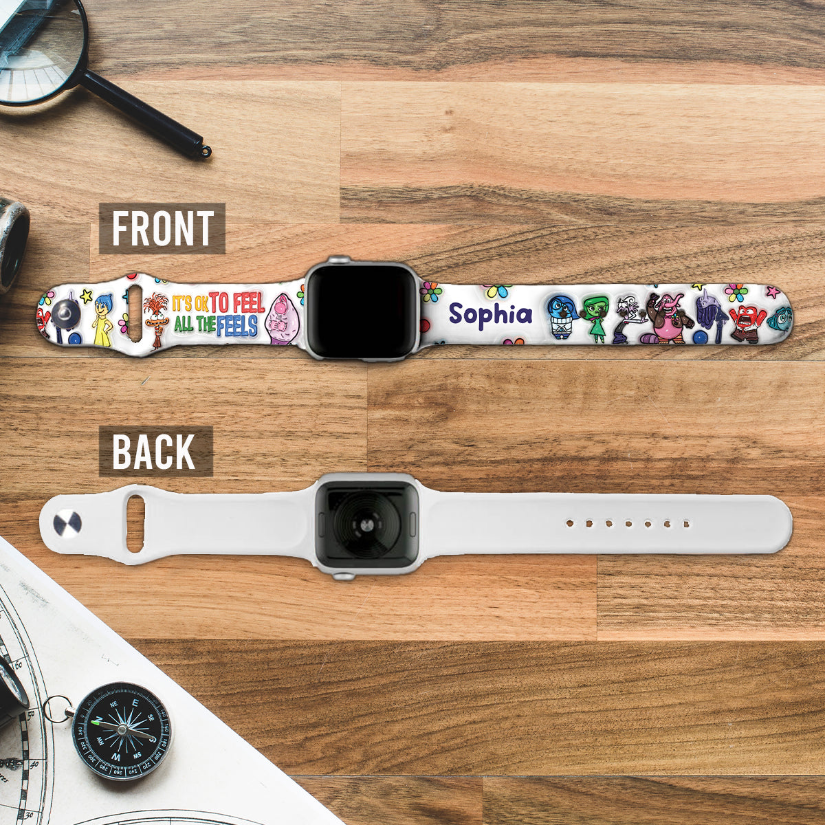 Whatever You Feel Is Valid - Personalized Apple Watch Band